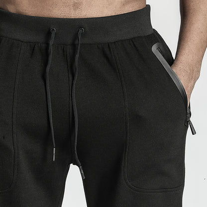 Minimalist Warrior Sweatpants With Elastic Waistband For men
