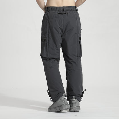 Loose/Relaxed Fit Warrior Fleece / Cotton Pants With Durable Ripstop For men