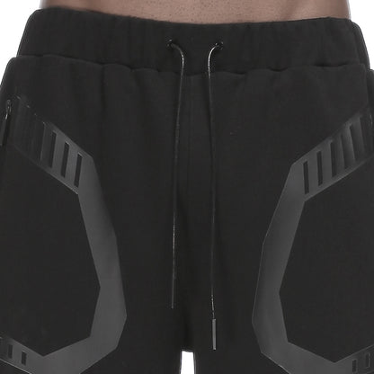 Cyberpunk Aesthetic Warrior Shorts With Durable Ripstop For men