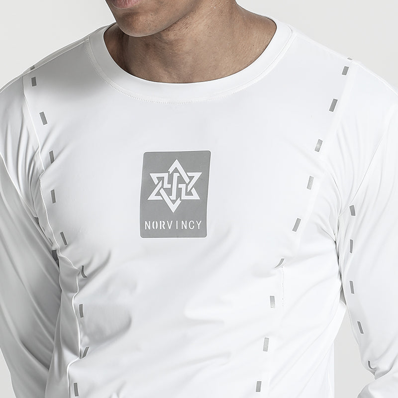 Slim Fit Warrior Base Layer Tops With Quick-Dry Fabric For men