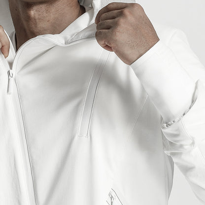 Minimalist Warrior Windbreakers With Two-Way Zipper For men