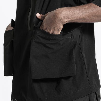 Tactical Warrior T-Shirts With Multi-Pocket Design For men