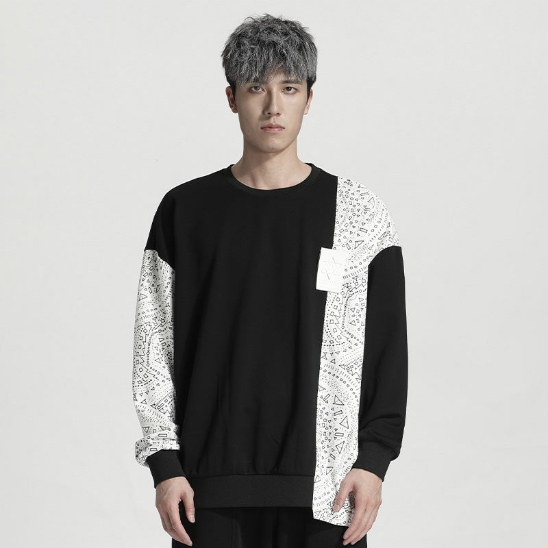 Asymmetric Cut Warrior Hoodies & Sweatshirts With Multi-Pocket Design For men