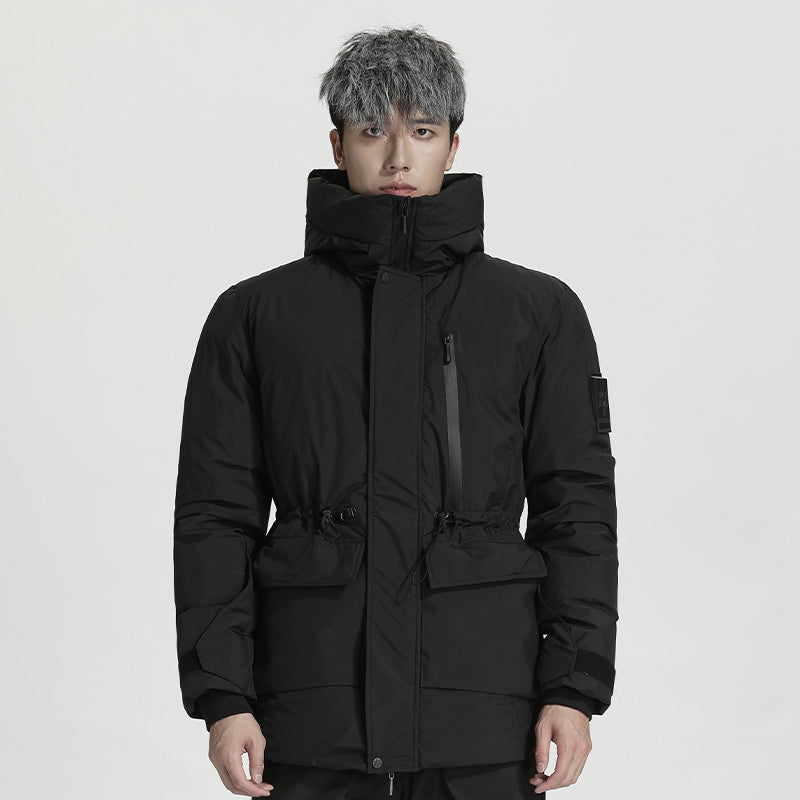 Slim Fit Warrior Down Jackets With Lightweight Insulation For men