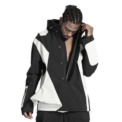 Cyberpunk Aesthetic Warrior Windbreakers With Windproof For men