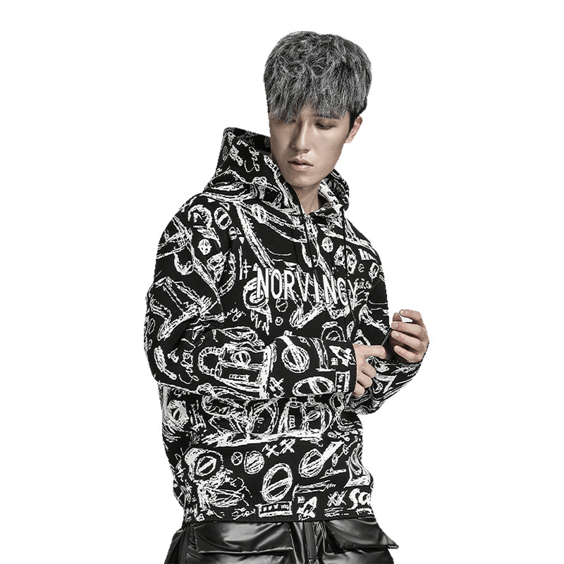 Avant-Garde Warrior Knitwear With All-over graphic print For men