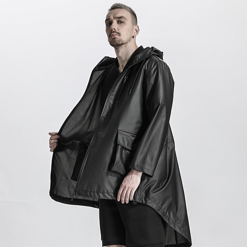 Avant-Garde Warrior Coats With Multi-Pocket Design For men