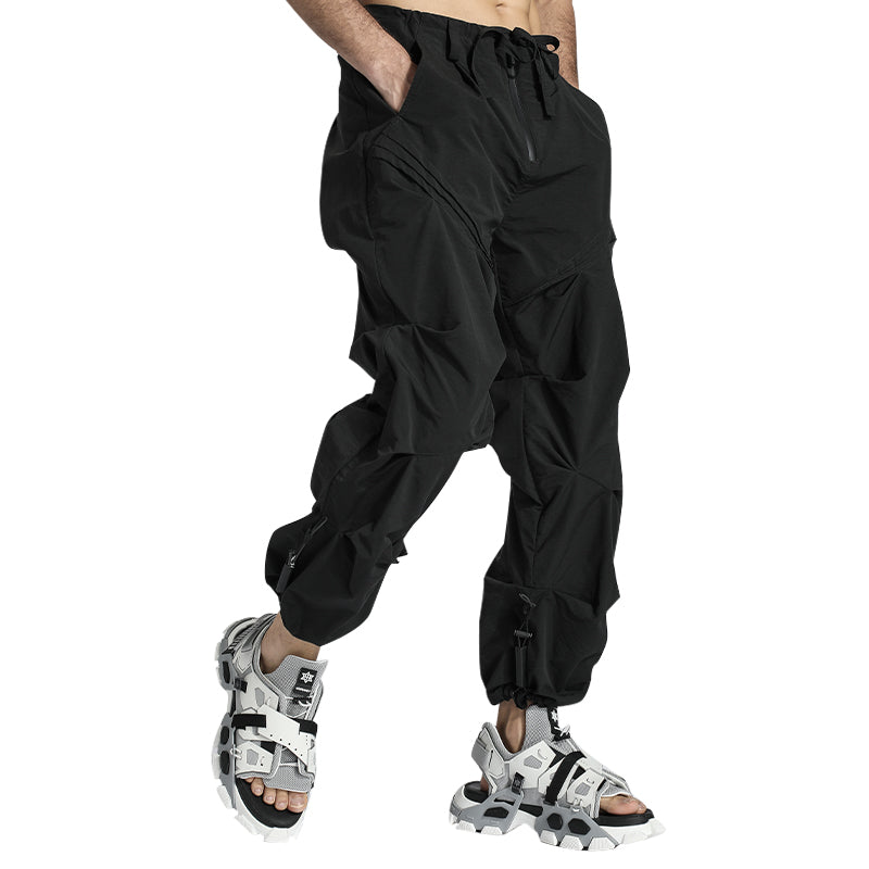 Tactical Warrior Cargo Pants With Elastic Waistband For men