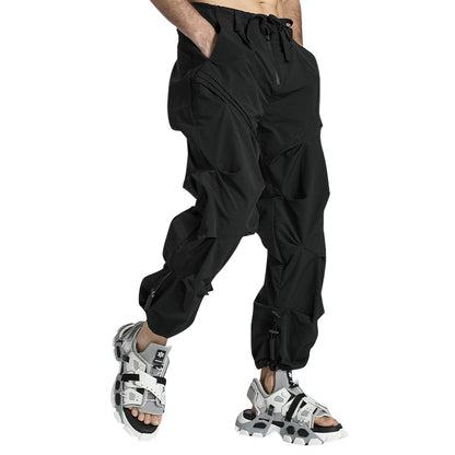 Tactical Warrior Cargo Pants With Elastic Waistband For men