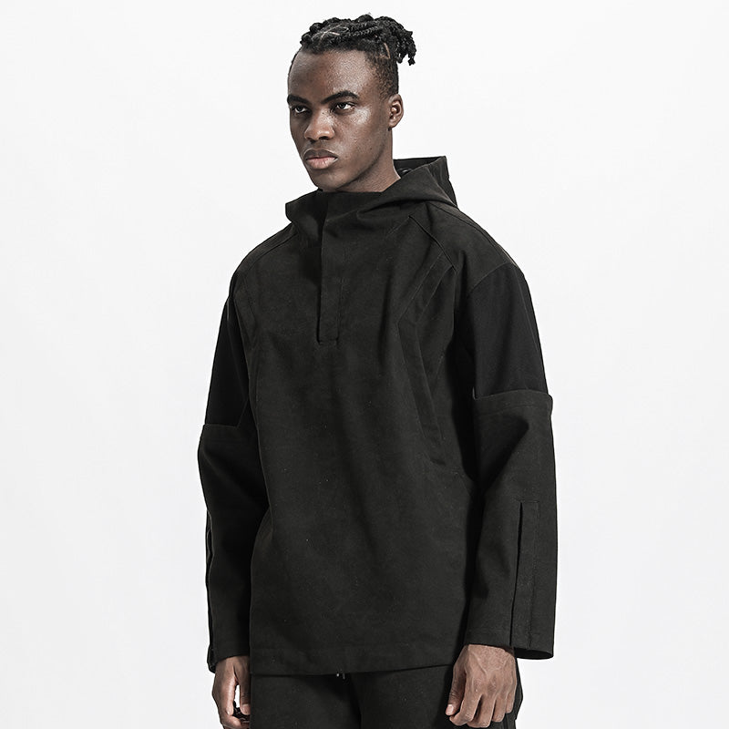 Patchwork panel Warrior Hoodies & Sweatshirts With Durable Ripstop For men