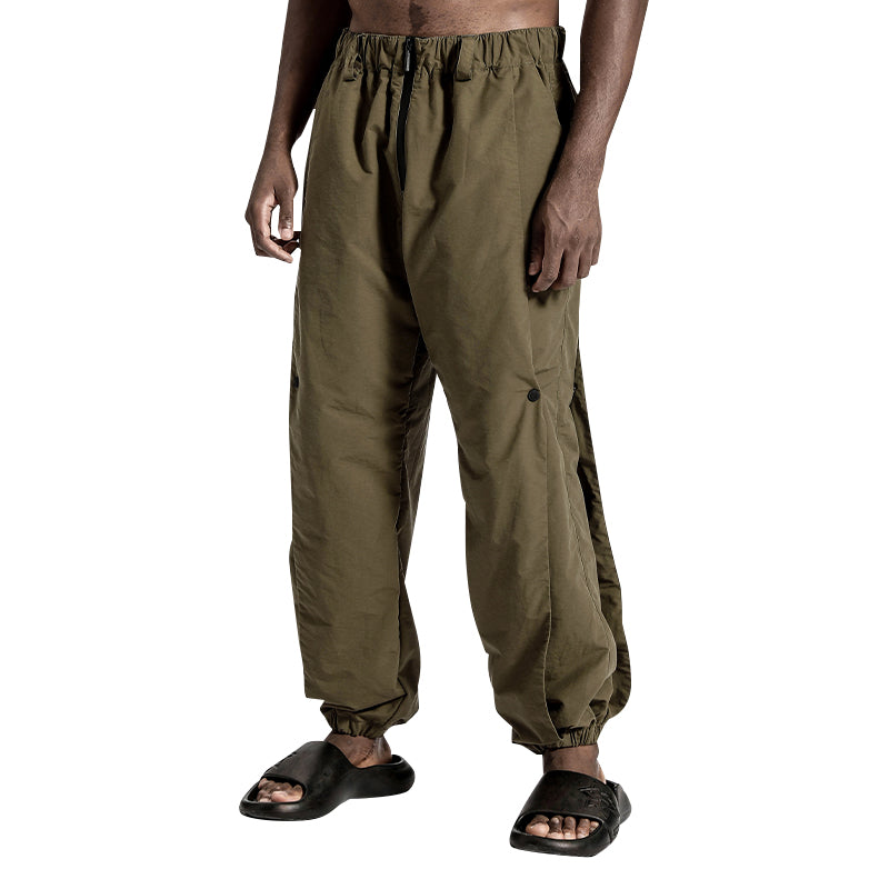 Patchwork panel Warrior joggers With Durable Ripstop For men