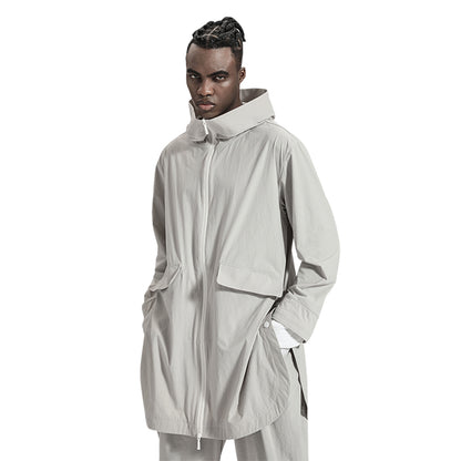 Longline Warrior Coats With Windproof For men