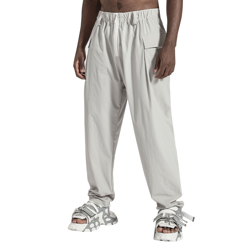Minimalist Warrior joggers With Elastic Waistband For men