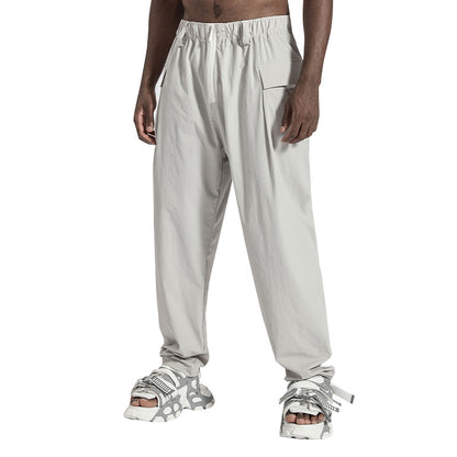 Minimalist Warrior joggers With Elastic Waistband For men
