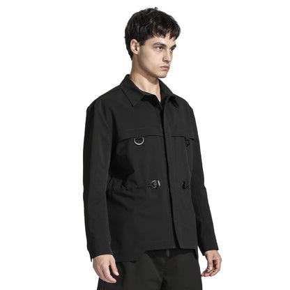 Minimalist Warrior Shirts With Adjustable Drawstring For men