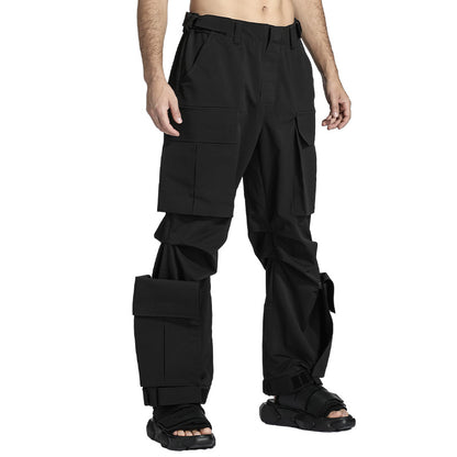 Loose/Relaxed Fit Warrior Cargo Pants With Multi-Pocket Design For men