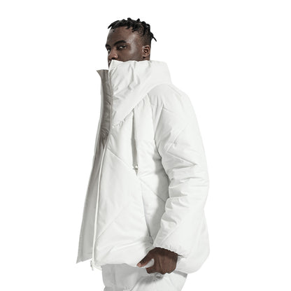 Minimalist Warrior Padded Jackets With Two-Way Zipper For men
