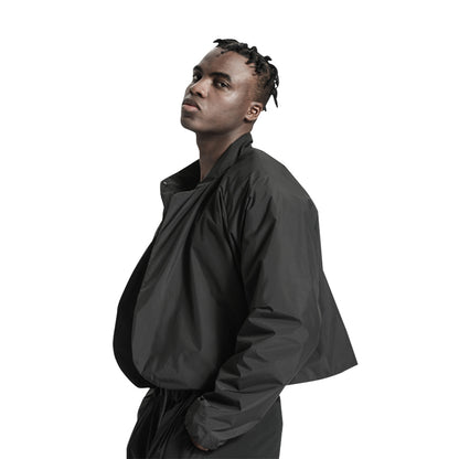 Cropped Length Warrior Padded Jackets With Hidden Pocket For men