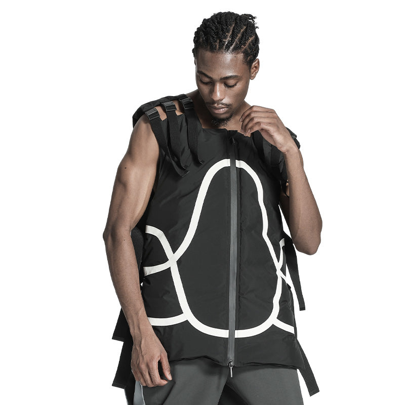 Tactical Warrior Vests (Sleeveless Jackets) With Two-Way Zipper For men