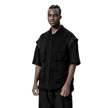 Tactical Warrior Shirts With Multi-Pocket Design For men