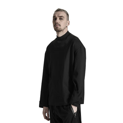 Patchwork panel Warrior Shirts With Durable Ripstop For men