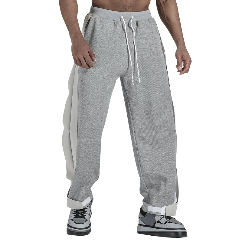 Streetwear Warrior Sweatpants With Elastic Waistband For men