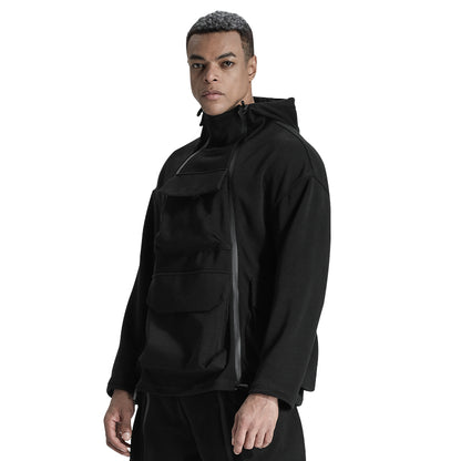 Avant-Garde Warrior Jackets With Multi-Pocket Design For men