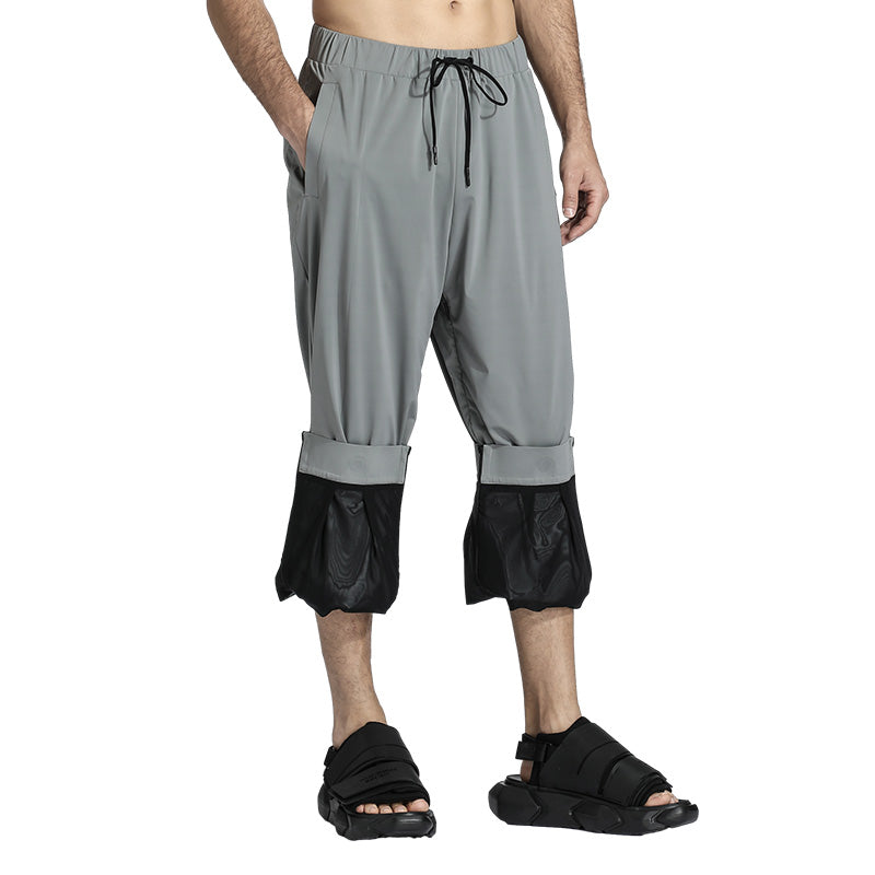 Minimalist Warrior joggers With Elastic Waistband For men