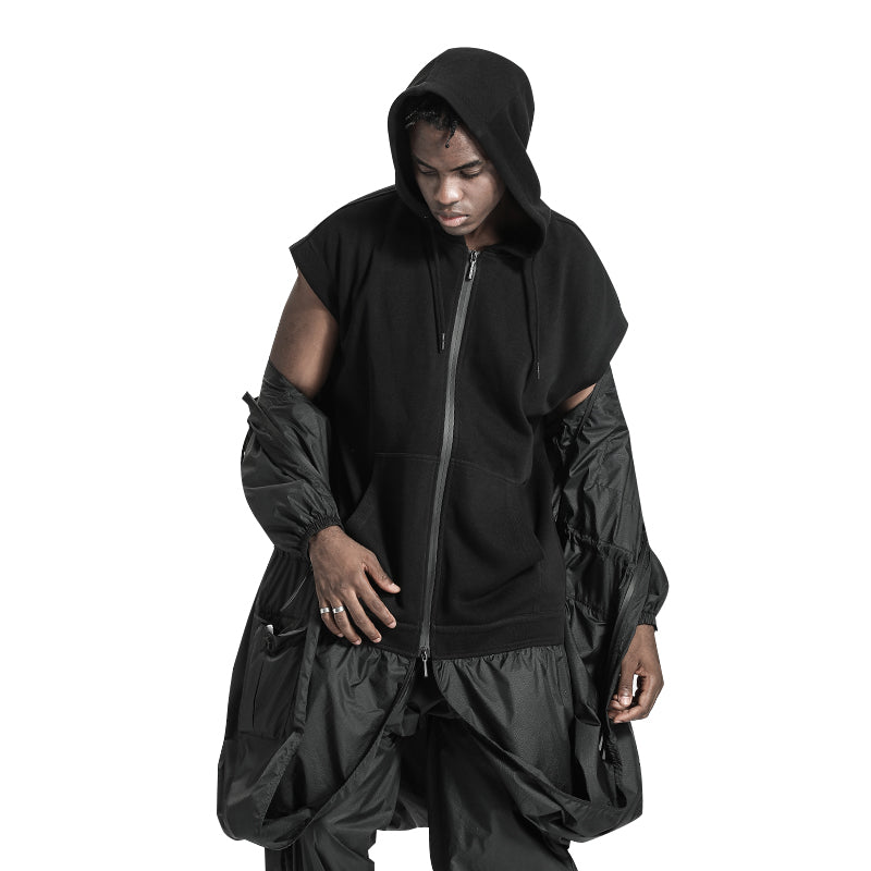 Streetwear Warrior Coats With Multi-Pocket Design For men