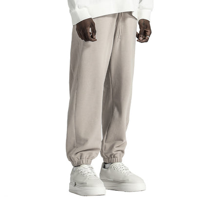 Minimalist Warrior Sweatpants With Elastic Waistband For men