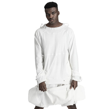 Patchwork panel Warrior T-Shirts With Durable Ripstop For men