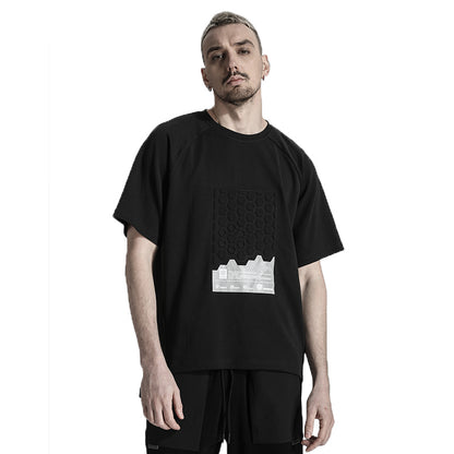 Futuristic Design Warrior T-Shirts With Durable Ripstop For men