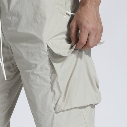 Asymmetric Cut Warrior Joggers With Multi-Pocket Design For men