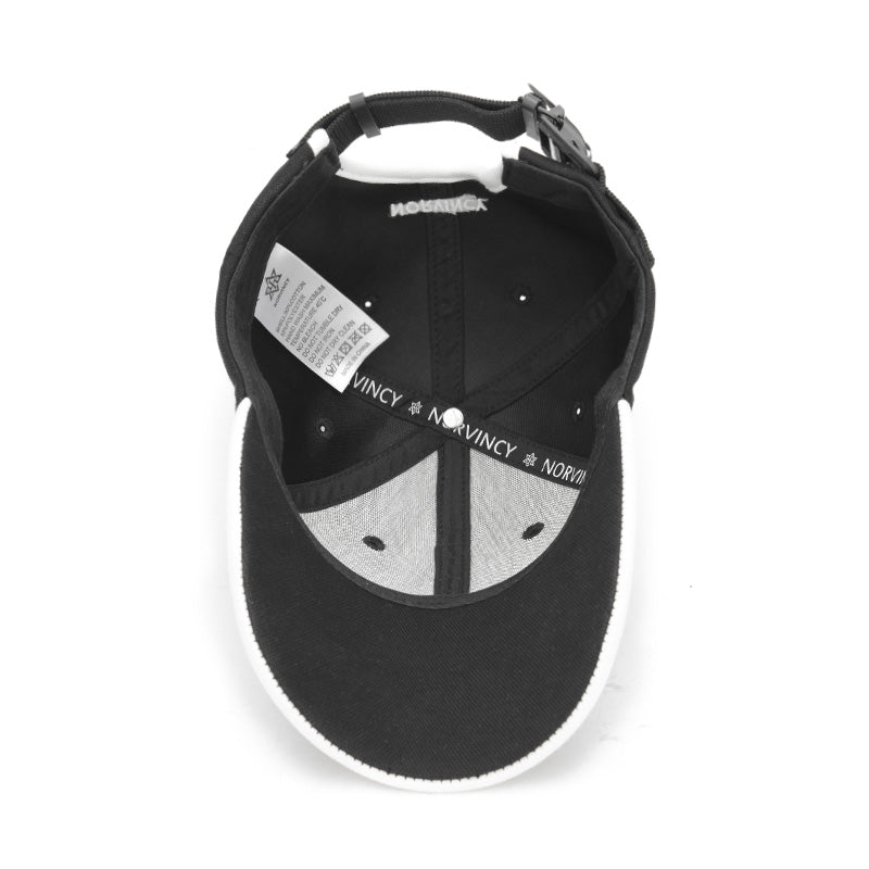 Minimalist Warrior Hats With Black & White Baseball Cap For men