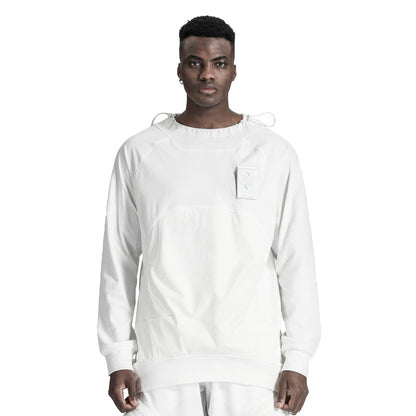 Patchwork panel T-Shirts With Durable Ripstop For men