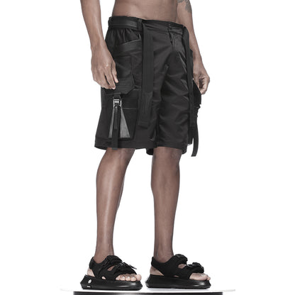 Loose/Relaxed Fit Warrior Shorts With Multi-Pocket Design For men