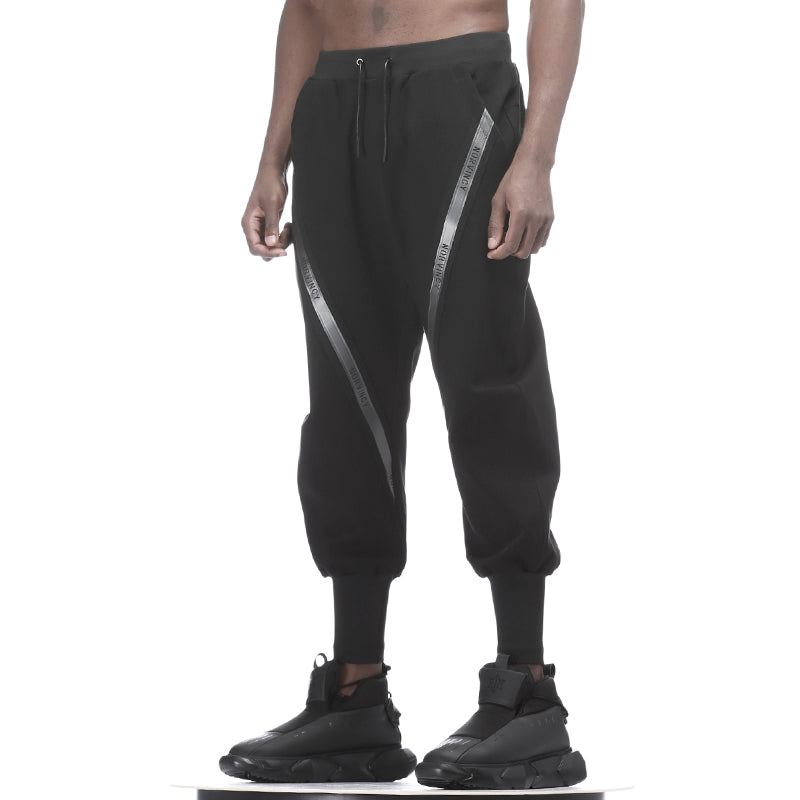 Streetwear Warrior Sweatpants With Elastic Waistband For men