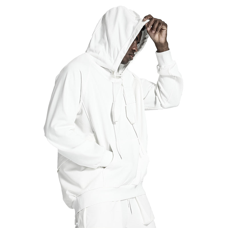 Streetwear Warrior Hoodies & Sweatshirts With Adjustable Drawstring For men