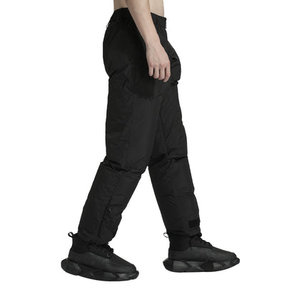 Loose/Relaxed Fit Warrior Down Pants With Elastic Waistband For men