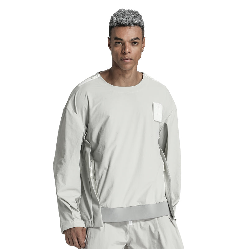 Tactical Warrior T-Shirts With Ribbed Cuffs/Hem For men