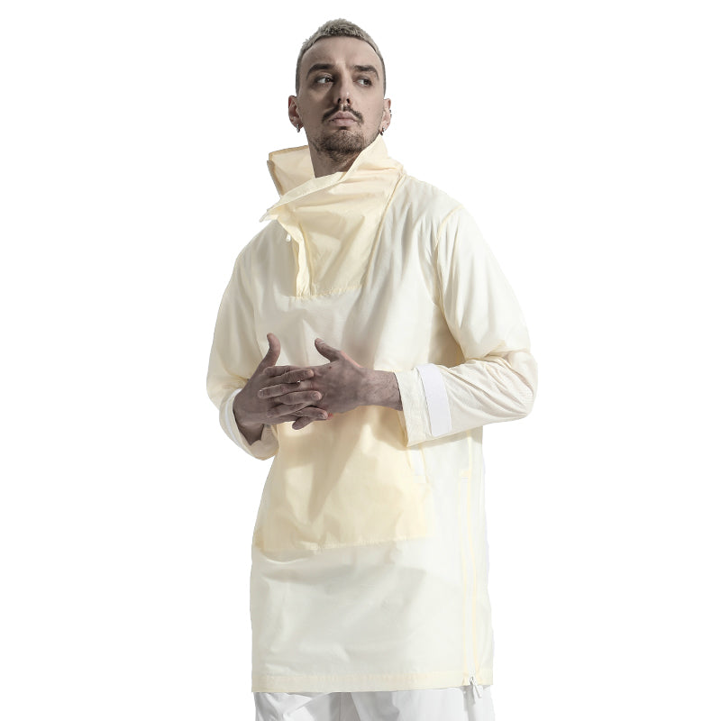 Techwear Style Warrior Coats With Multi-Pocket Design For men