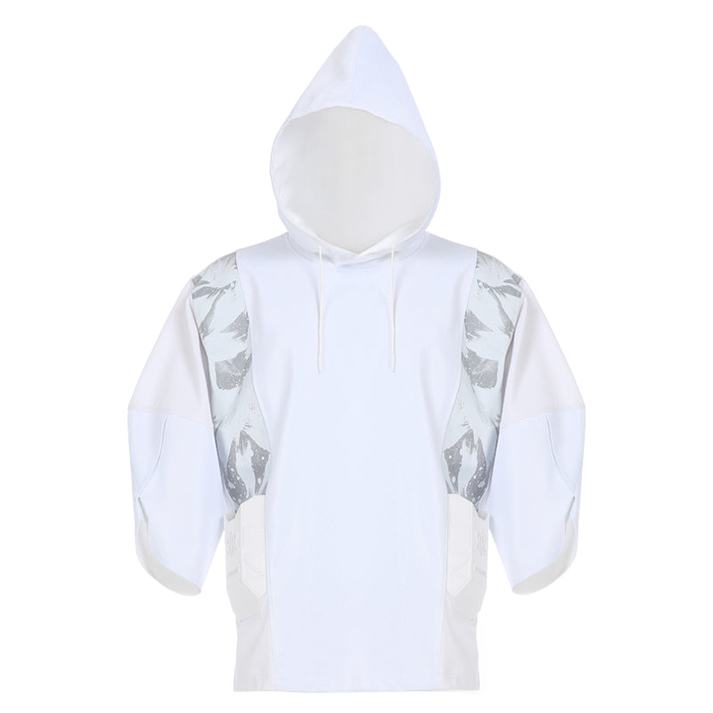 Cyberpunk Aesthetic Warrior Hoodies & Sweatshirts With Multi-Pocket Design For men