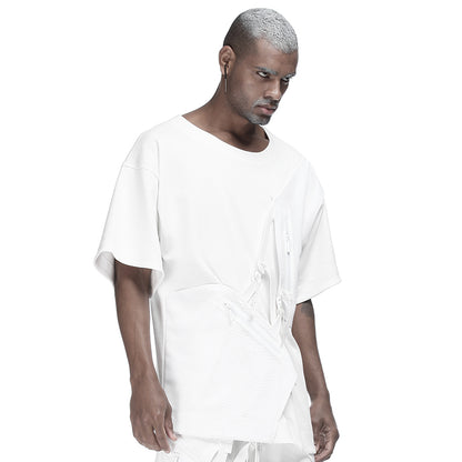 Cyberpunk Aesthetic Warrior T-Shirts With Durable Ripstop For men