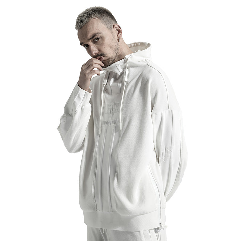 Avant-Garde Warrior Hoodies & Sweatshirts With Ribbed Cuffs/Hem For men