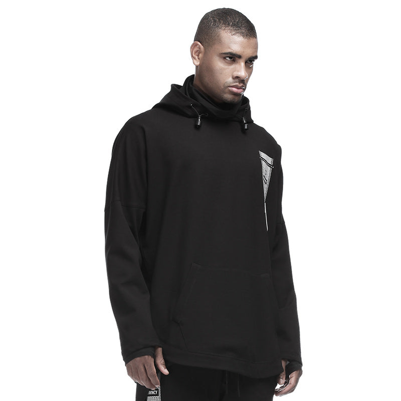 Avant-Garde Warrior Hoodies & Sweatshirts With Adjustable Drawstring For men