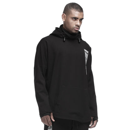 Avant-Garde Warrior Hoodies & Sweatshirts With Adjustable Drawstring For men