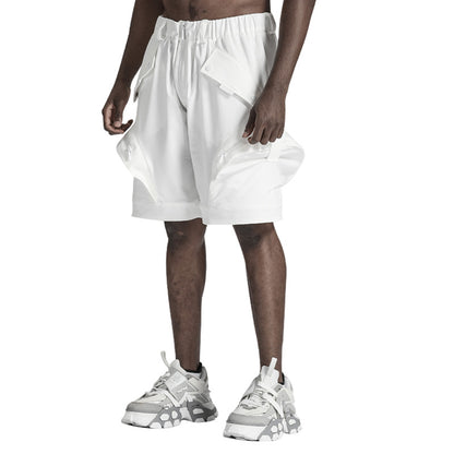 Loose/Relaxed Fit Warrior Shorts With Multi-Pocket Design For men