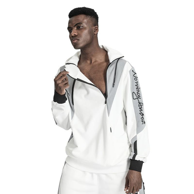 Streetwear Warrior Hoodies & Sweatshirts With Adjustable Drawstring For men