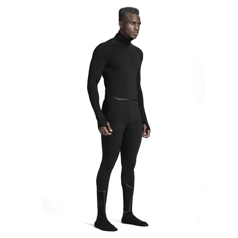 Slim Fit Warrior Base Layer Pants (Leggings) With Elastic Waistband For men