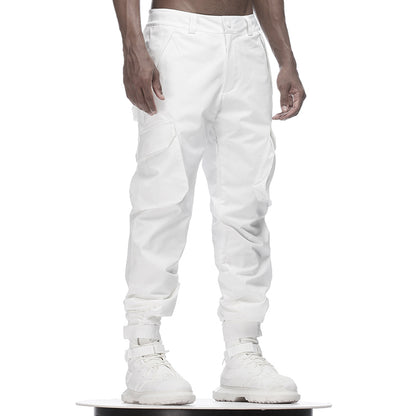 Minimalist Warrior Cargo Pants With Multi-Pocket Design For men